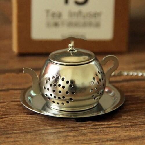 Creative 304 stainless steel tea strainer, tea leaking tea strainer, tea artifact, tea strainer, cute tea ball
