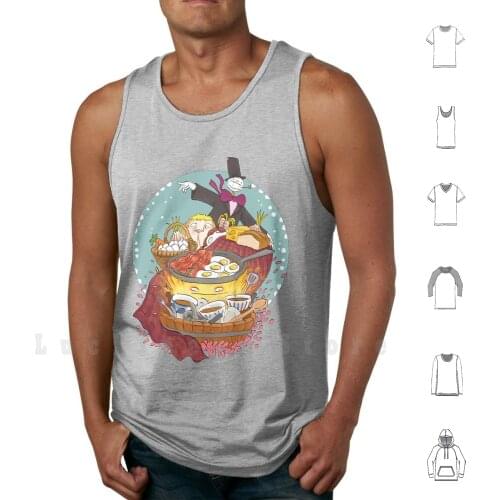 Howls Moving Castle - Calcifers Snacks tank tops vest sleeveless Howls Moving Castle Calcifer Studio