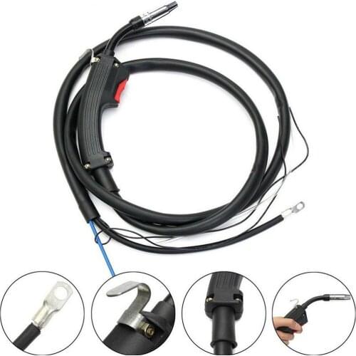 Torch Kit Gas Welding Electronic Ignition Liquefied Gas Burner Gun with 2.5M Hose for Heating Gas Burner Tool Welding Iron Gas