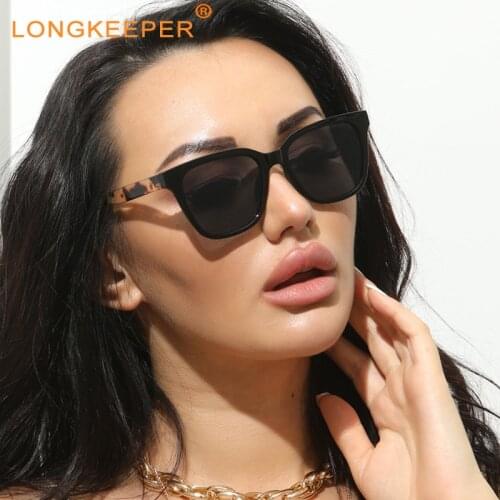 Luxury Brand Designer Cat Eye Sunglasses Women New Fashion Vintage Glasses Retro Female Cat eye Eyewear UV400 feminino de sol