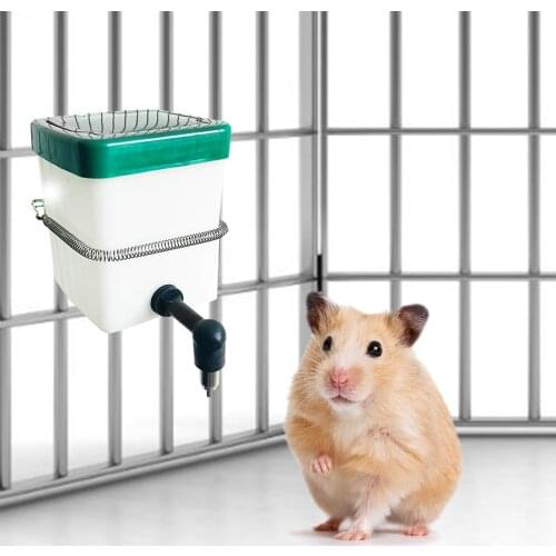 Plastic Hamster Drinker Pet Automatic Water Bottle Dispenser Feeder Hanging Pet Dog Guinea Pig Squirrel Rabbit Drinking Fountain