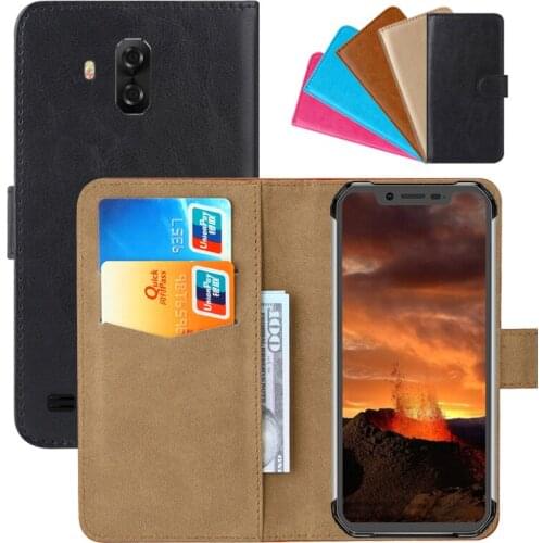 Luxury Wallet Case For Blackview BV9600E PU Leather Retro Flip Cover Magnetic Fashion Cases Strap