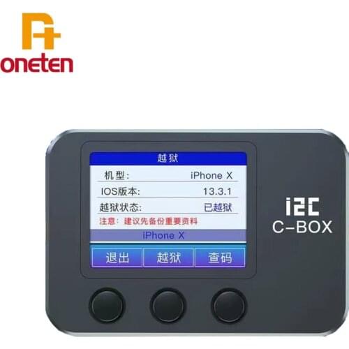 I2C C-BOX Automatic jailbreak programmer For iPhone 6-X Not needed computer automatic jailbreak to check Bluetooth SN Code
