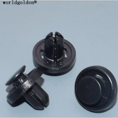 Worldgolden 100pcs Rear Bumper Mud Guard Fender Inner Lining Retaining Clip for Subaru#909140065 Toyota#SU003-02989(SU00302989)