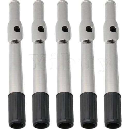 Yibuy 22.6cm Length 5pcs Flutes Headjoint Replacement Parts for Flute Repair