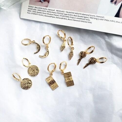 Legenstar Korean Earrings for Women 2020 Statement Hoop Earring Bohemian Bijoux Ins Style Zinc Alloy Gold Color Geometric Jewelr