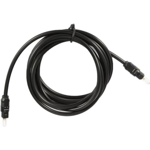 1.5M 5FT Digital Fiber Optical Optic Audio SPDIF MD DVD TosLink Cable Lead Cord Digital Cables Accessories Parts