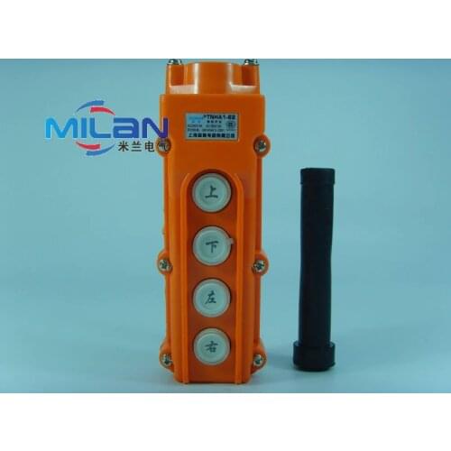 1PCS TNHA1-62 COB-62 Rainproof Hoist Push Button Switch for Hoist Crane Control 250V 5A