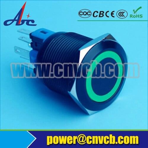 2250 Momentay 5 pcs a lot IP67 22mm PA66 pin pe push button switch plastic 22mm switch