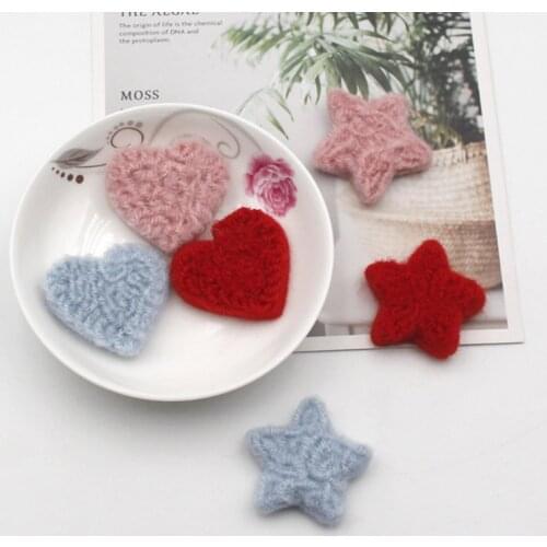 5 Pcs Baby Wool Felt Five-pointed Stars Newborn Photography Props Decorations Infant Photo Shooting Accessories Home Party