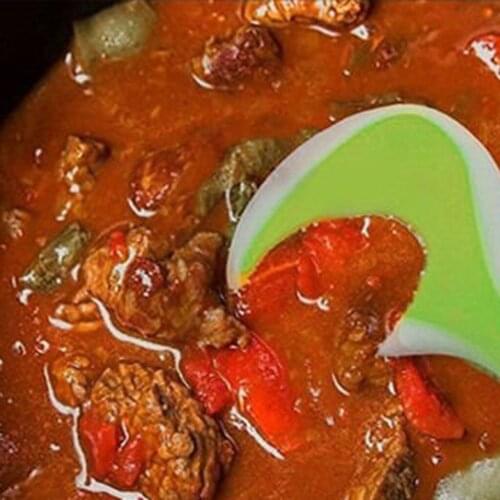 5Pcs Green Kitchen Utensil Cooking Tools Silicone Nonstick Spatula Set