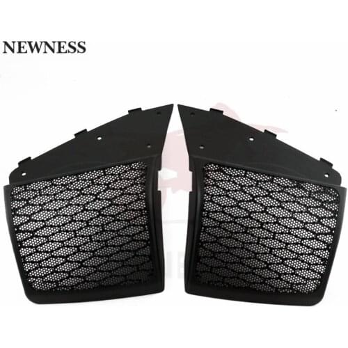 Side Upper Speaker Cover Loudspeaker Mesh Guard Shield ABS Fairing Body Guard for Honda GL Goldwing 1800 2001- 2011