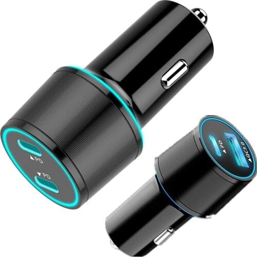 Fast USB Charger Quick Charge3.0 Type-C PD Fast Charging for iPhone12 Samsung 2ports USB Charger with QC3.0 Phone Travel charger