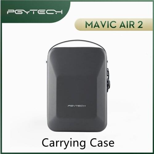 PGYTECH Carrying Case for DJI Air 2S & Mavic Air 2 Small Lightweight and Maximum Storage Capacity with Removable Shoulder Strap