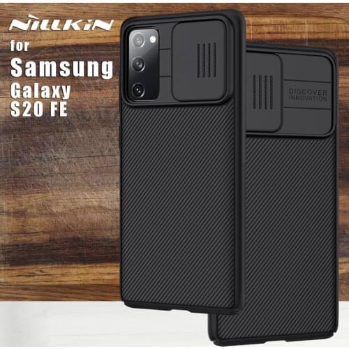 Nillkin For Samsung Galaxy S20 FE case Camera Protection Camshield Phone Case Lens Protective Back Cover for Samsung S20 FE