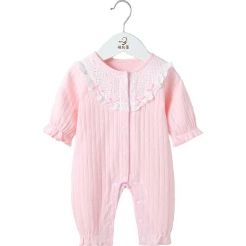 Baby Cloth Rompers 2021 Korean Romper Childrens Clothing Baby Girl Spring Clothes Newborn Baby Clothes
