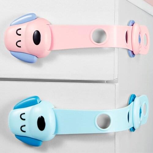 Childrens Safety Lock Drawer Lock Baby Anti Grip Cabinet Sliding Door Lock Baby Protection Refrigerator Lock