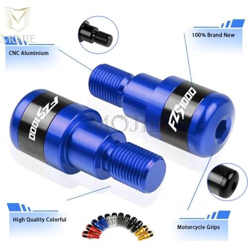 Motorcycle CNC Aluminum Handle Bar Handlebar Grips Ends Slider Falling Protector For YAMAHA FZS1000 FAZER 2001-2005 2002 2003
