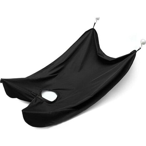 2019 Male Beard Shaving Apron Care Clean Hair Adult Cape Bibs Shaver Holder Bathroom Organizer Gift for Man