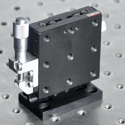 Z-axis Sigma TSD-653L-M6 manual 65*65mm vertical fine-tuning slide precision lifting platform aluminum