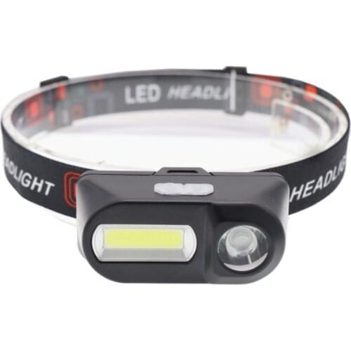 6 Mode Portable mini XPE+COB LED Headlamp USB Rechargeable Camping Head lamp Fishing headlight flashlight torch