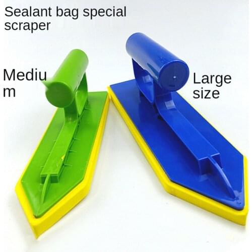 Tile Putty Trowel, Sponge Putty Knife, Gypsum Bucket, Rubber Handle Masonry Tool