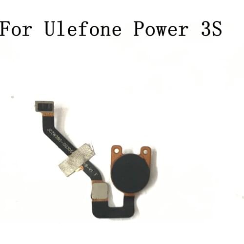 Ulefone Power-3S Used Fingerprint Sensor Button With Flex Cable FPC For Ulefone Power-3S Repair Fixing Part Replacemen