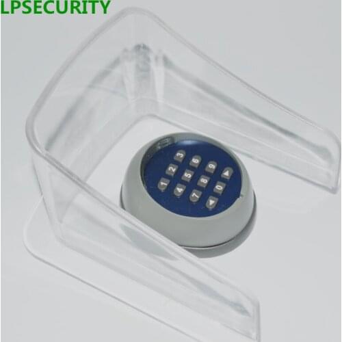 LPSECURITY smaller rain resistance waterproof plastic cover shelter for metal access control RFID keypad reader closure button