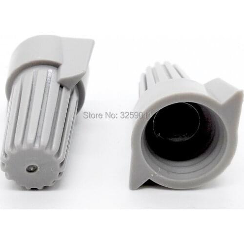 1PCS Double Wings Screw On Wire Connectors P 15 Grey 18 - 8 AWG Nylon Electrical Wire Twist Nut Connector Terminals Cap