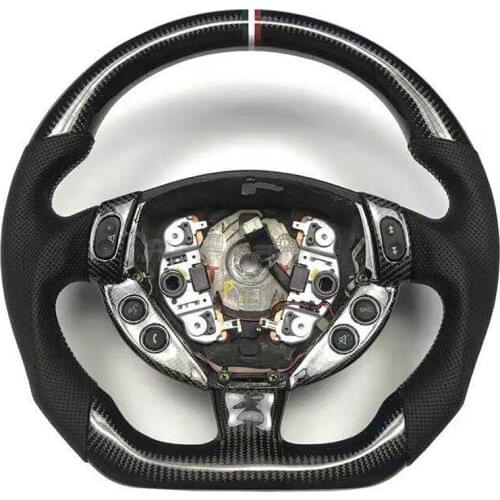 100% Real Carbon Fiber Steering Wheel For Maserati Ghibli Levante Granturismo Quattroporte 2010 2013 2014 2017 2018 2020