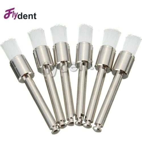 100Pcs Dental Prophy Brush dental material brush New Nylon Polishing Brush dental use