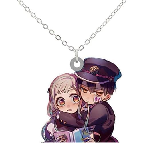 2021 Brand Design Anime Figure Art Acrylic Necklace Chains Lovers' Jewelrys 1 Pcs Hot Selling Epoxy Crafts Vintage Choker
