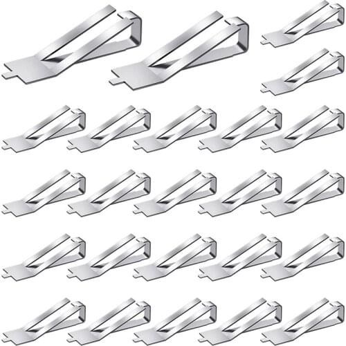 24Pcs Glass Bed Spring Turn Clips for Creality Ender 3 Pro, Ender 3S, Ender 5 Pro, CR-20 PRO, CR-10S Pro 3D Printer