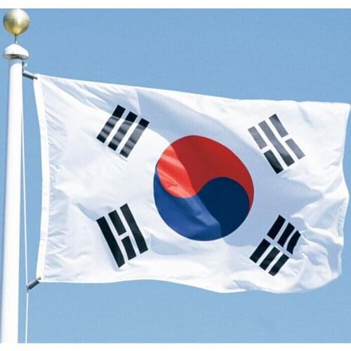 90cmx150cm Large South Korea National Flag Home Decor Republic of Korea Korean Hanging Flying Banner 3x5 FT