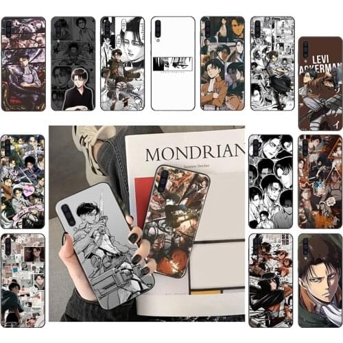 Anime Attack On Titan Levi Ackerman Phone Cases For Samsung A41 A31 A50 A11 A12 A70 A71 M31 A02 A51 A32 A72