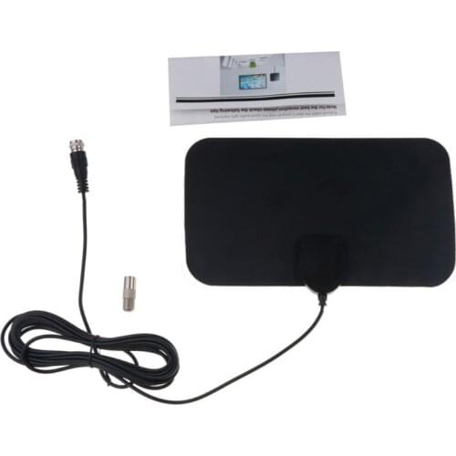 Digital Antenna for TV Indoor, 100 Miles Long Range Amplified Antenna for Smart TV with Amplifier Signal Booster 4K