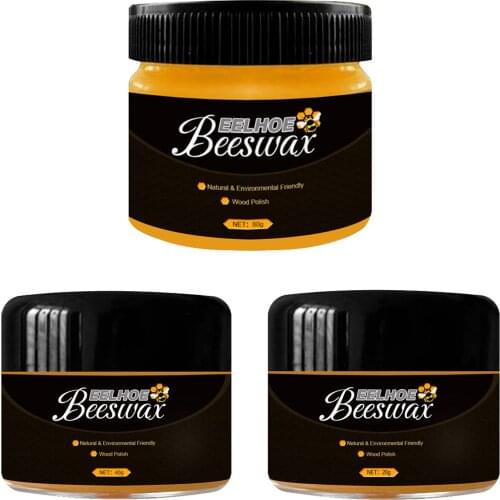 Wood Polish Beeswax Seasoning Complete Solution Furniture Beeswax Care Clean Chairs Cabinets Doors Waterproof Wax Wear Re-sis