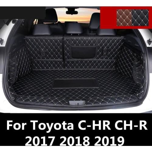 For Toyota C-HR CH-R 2017 2018 2019 reserve box mat Fully surrounded Tail box mat After warehouse mat Interior decoration