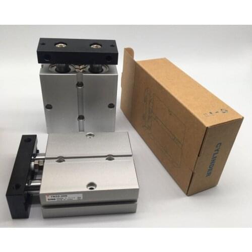 Pneumatic cylinder TN/TDA Series TN32-20/30 TDA32-40 TN32-50 TN32-75 TN32-100 Double shaft double bar action cylinder
