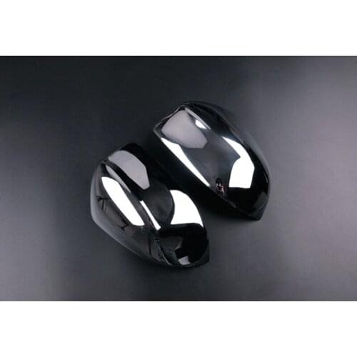 Quality ABS Chromed 2PCS Rearview Side Door Mirror Cover Protector Trim For BMW X4 2014 15