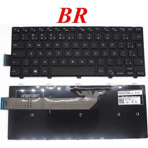 BR Keyboard for DELL Inspiron 14-3000 3441 3442 3443 3451 3452 3458 3459 5447 5442 5445 5448 5451 5455 5458 7447 5452 5457 5459