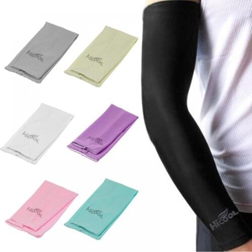 Summer Sun Useful Protection Oversleeve Warmers Cycle Bike Golf UV Arm Sleeve Cover CN 1Pair Fashion New Hot