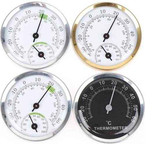 1PC Wall Mounted Temperature Humidity Meter Thermometer & Hygrometer For Sauna Room Household Dropship