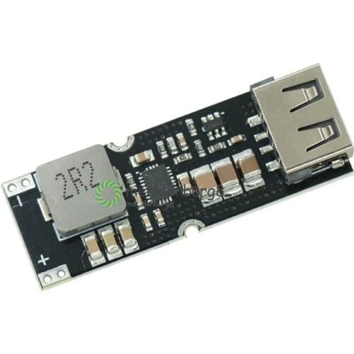 Single Cell Lithium Battery Boost Power Module Board 3.7V 4.2V Liter 5V 9V 12V USB Mobile Phone QC Fast Charge QC2.0 QC3.0 NEW