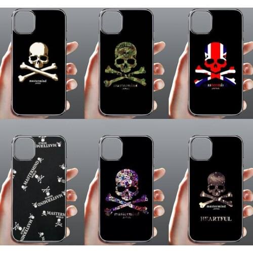 Skeleton Mastermind Camouflage Phone Case Transparent for iPhone Samsung 11 12 6 7 8 9 30 Pro X Max XR Plus lite