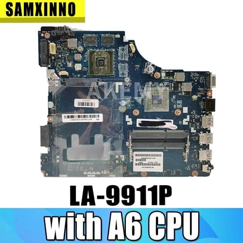 SAMXINNO G405 VAWGA/GB LA-9911P motherboard For Lenovo g505 motherboard la-9911p motherboard with A6 CPU Test