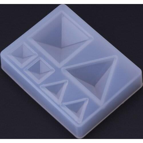Silicone Mold DIY Jewelry Making Geometric Crafts Mirror Decorative Epoxy Resin AXYD