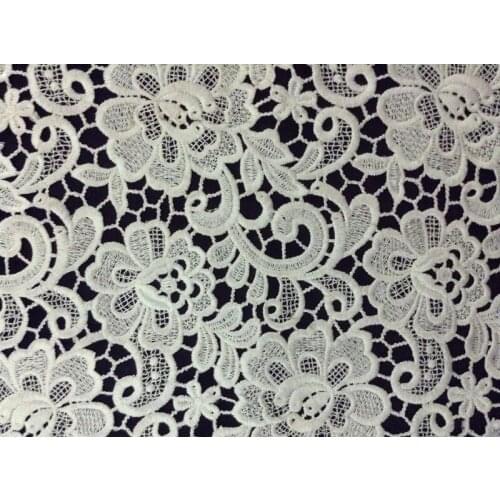 High quality fashion water soluble guipure flower heavy embroidery lace fabric,XERY1010