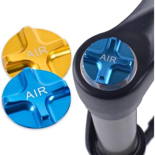 Aluminium Alloy Crown Valve Protective Cap Front Fork Airtight Cover for SUNTOUR