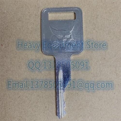 1 Piece Key For Bobcat Skid-Steer Track Loader Mini Excavator 6709527 S220 S250 S330A300 T250 T320 6693241
